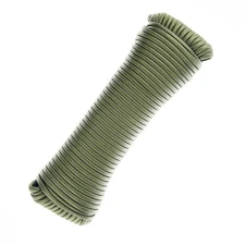 ASR Outdoor 550 Paracord Rope Strong 7 Strand Parachute Cord - OD Green 100ft