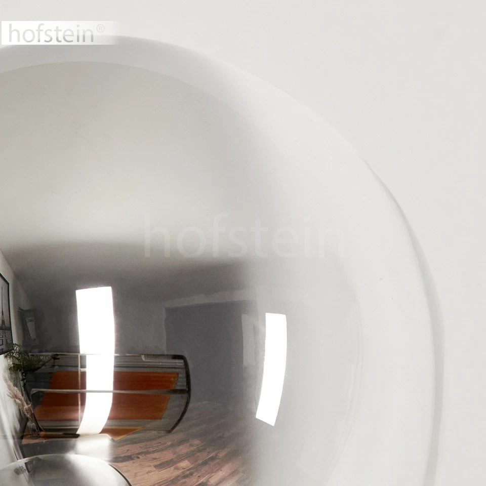 Hofstein Garaguso Floor Lamp Metal/Glass Black/Smoke/Clear Floor Lamp - Image 3 of 4