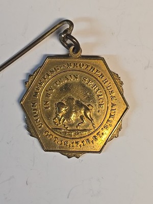 Antique 1897 Railway Train Service Brotherhoods & Auxiliaries Buffalo NY...