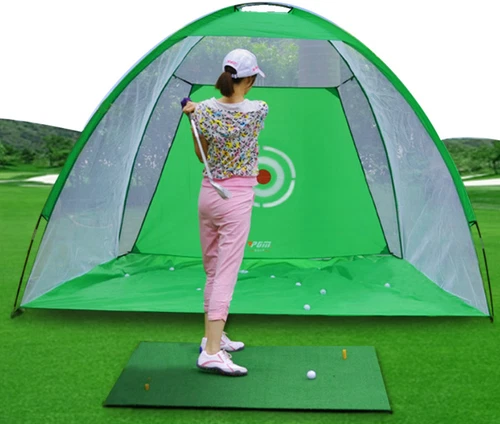 Golf Practice Net Tent Golf Hitting Cage Garden Grassland Practice Tent Golf - Picture 4 of 26