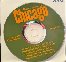 1362 CHICAGO POCKET SONGS KARAOKE CDG LOT FL
