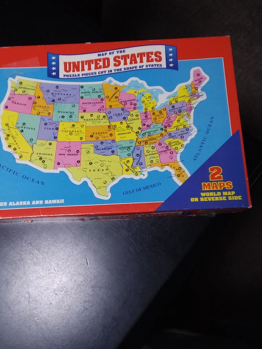 Milton Bradley Maps Vintage Puzzles for sale - eBay