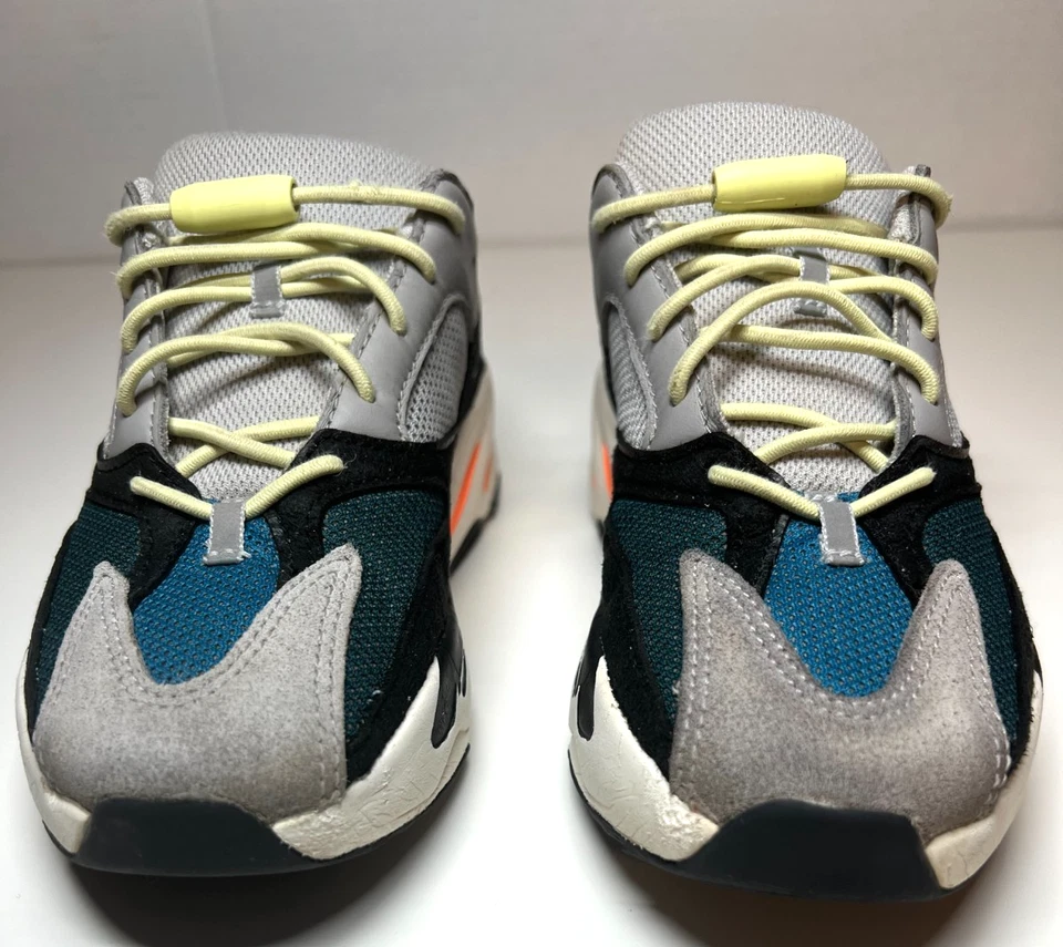 Adidas Yeezy Boost 700 V1 Wave Runner FU9005 Juvenil Talla 1.5Y Niños 2022 OG Colorway Foto 2 de 4