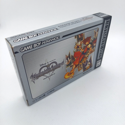 Nintendo Gameboy Advance GBA Kingdom Hearts Chain of Memories Ultimate Hits F/S - Picture 18 of 24