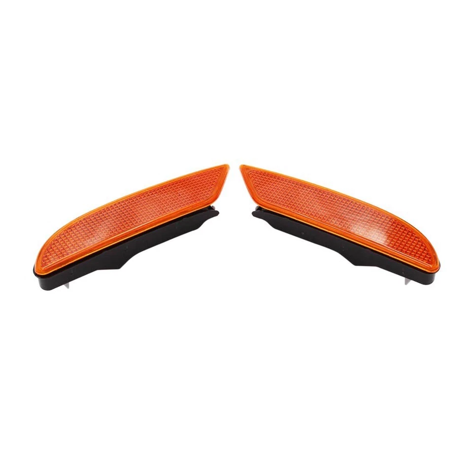 Par de luces de señalización LED delanteras para parachoques laterales para 07-09 Mercedes-Benz W221 S450 S550 Foto 4 de 4