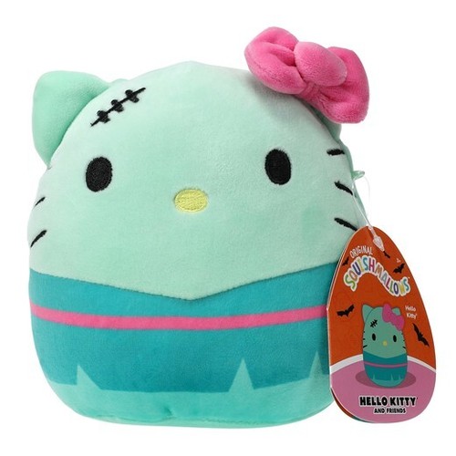 Original Squishmallows ** Hello Kitty Frankenstein ** 6,5 Zoll Plüsch ** Neu mit Etikett