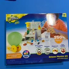 EduScience Lab Deluxe Physics Kit Science STEM 250+ Experiments.  New Complete!