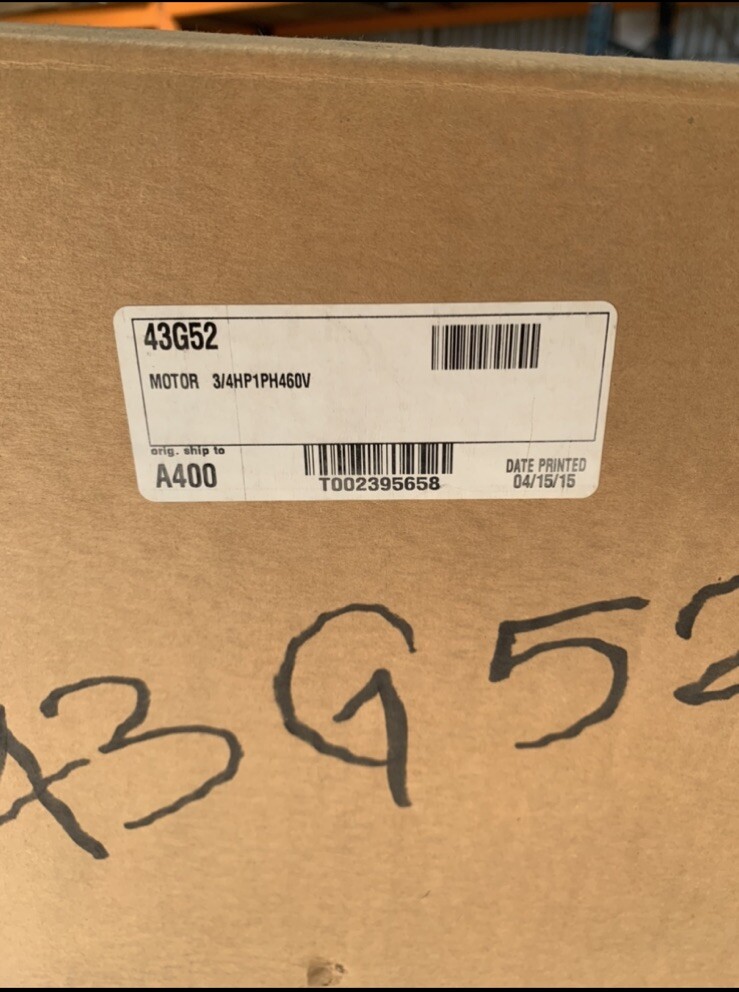 Lennox PSC Blower Motor 43G52