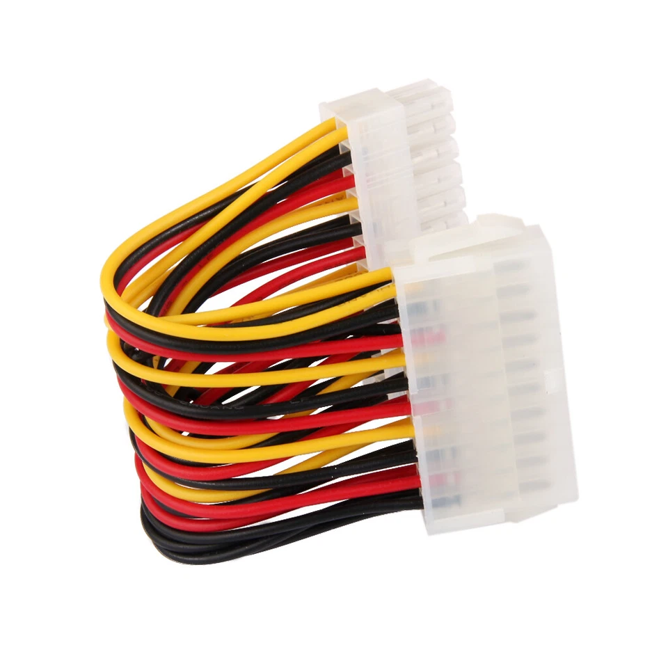 PC 18AWG ATX 20-pin Male to 24-pin Female Adapter Power Supply Motherboard Cable - Image 4 of 4