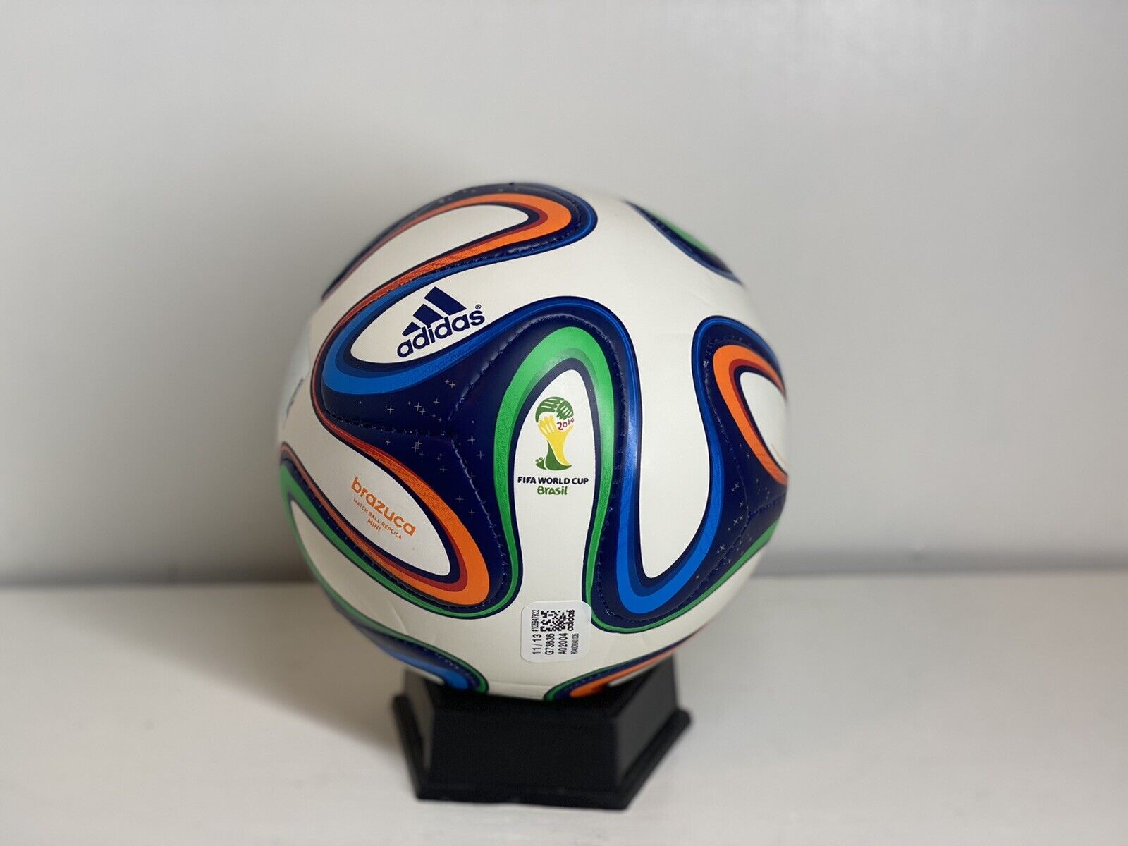 adidas Brazuca Mini Soccer Ball Br019255153 FIFA 2014 World Cup Brasil for  sale online