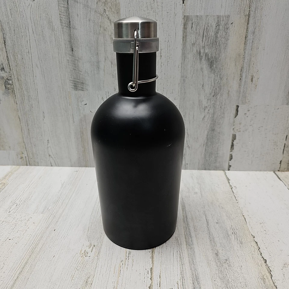 Cerveza de metal Growler’s Legacy Picnic Time de 2-64 oz con bolsa aislada nueva con etiquetas Foto 3 de 4