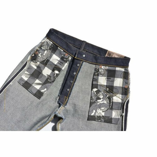 SAMURAI JEANS S3000VX 25OZMB Musashibo Benkei model special selvedge exclusive - Picture 16 of 18