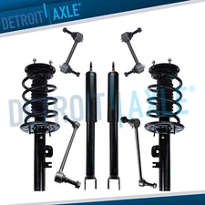 Ford Flex Struts Coil Assembly + Shock Absorbers + Sway Bars Fits Front & Rear