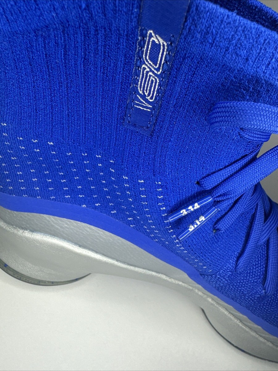 Rare Under Armour Curry 4 Steph Royal Blue Metallic 1298306  display picture 1