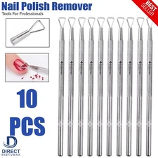 TRIANGLE UV Gel Polish Remover STICK Pusher Scraper Steel Manicure Nail Art Tool