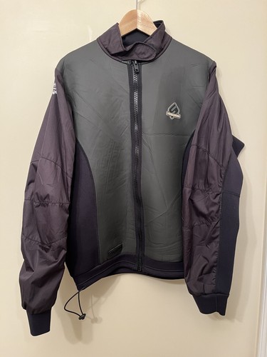Sea Doo Neoprene Riding Jacket Men's Medium Full Zip Black Grey - Picture 2 of 12