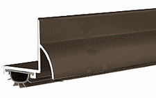CRL 18VRD36 Dark Bronze Anodized 'L' Shape Door Bottom - 35-3/4" (908 mm)