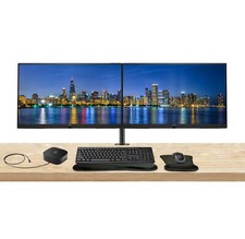 HP P22h G5 22 inch 1920 x 1080 FHD LCD Monitor, 2-Pack Bundle with HDMI