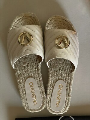 VALENTINO BY MARIO VALENTINO CLAVEL ESPADRILLE SLIDE SANDAL  display picture 3