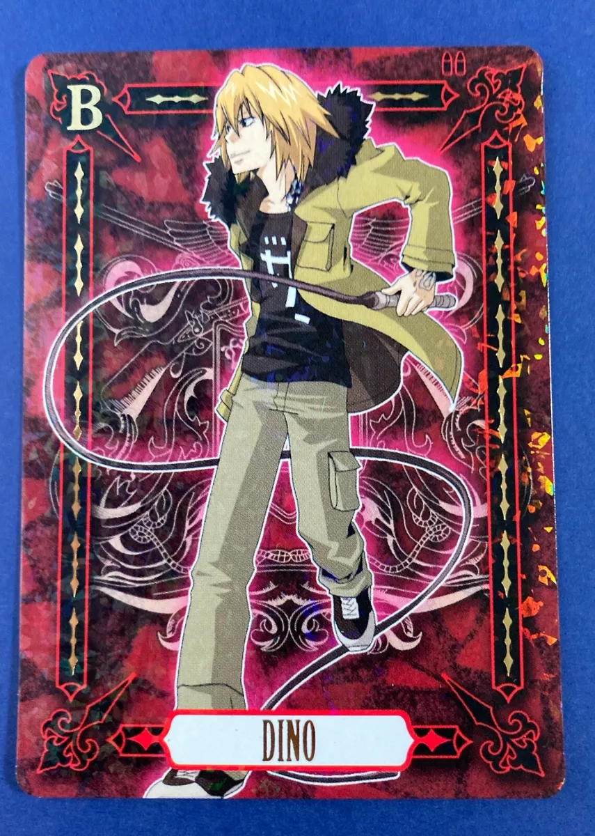 Katekyo Hitman Reborn !Dino Gokudera card Japanese Anime Very Rare