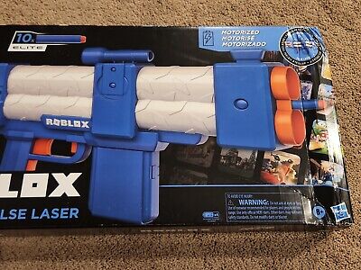 NERF × Roblox Arsenal Pulse Laser Motorized Dart Blaster + 10