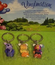 DISNEY Park Vinylmation 1.5" Set 1 Aladdin Jr Junior Lot Jafar Sultan Old Man