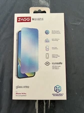 NEW ZAGG InvisibleShield Glass XTR2 Screen Protector Apple iPhone 14 Pro -SEALED