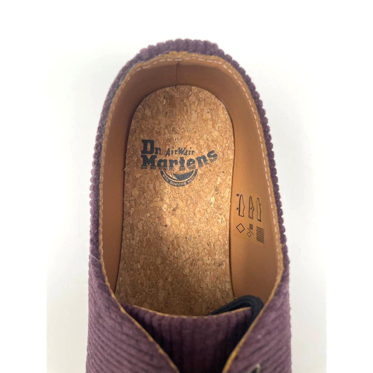 Dr. Doc Martens 1461 Duchess Corduroy Oxfords - Oxblood  display picture 1