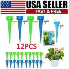 12Pcs Self Watering Spikes Automatic Irrigation Watering Drip System for Plants