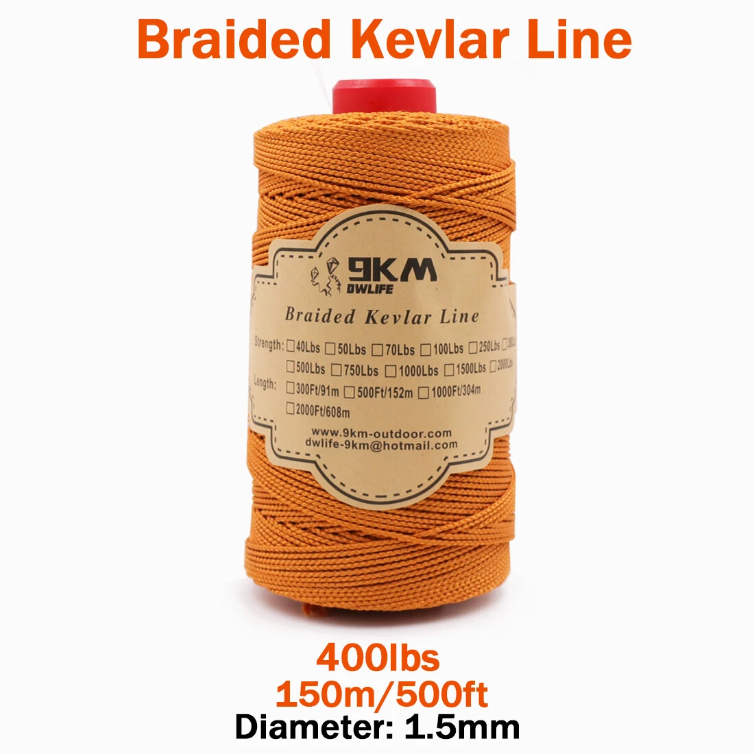 400Lb 500ft 1.5mm
