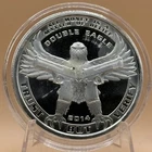 2014 1oz Fair Trade .999 Silver Double Eagle Medallion #342/2500