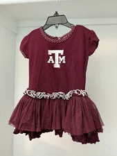 Texas A&M Girls Tutu Dress – Size 3T – Maroon Game Day Outfit