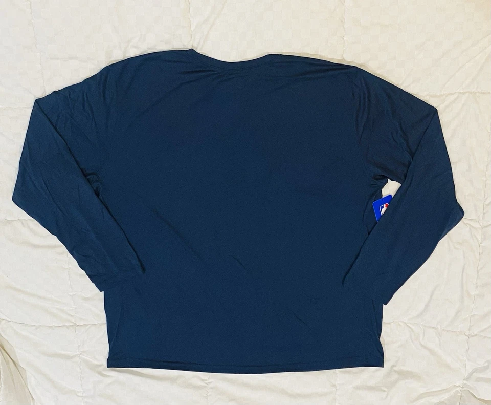 Nike NBA Minnesota Timberwolves Dri-Fit Performance Practice L/S Camisa Para Hombres 3XLT Foto 2 de 4