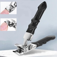 Extra Large Toe Nail Clippers for Thick Nails Stainless Steel Easy Grip Handle