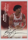 1999-00 Skybox Premium Autographics Brian Grant Auto 1f1i