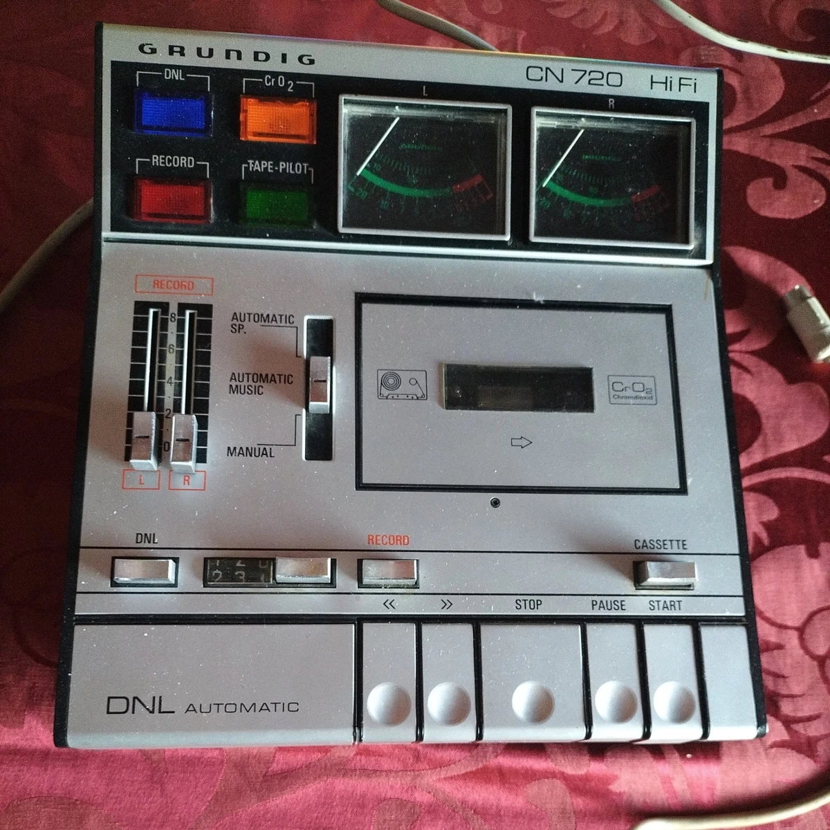 Vintage cassette player recorder - Grundig CR 455 - Audio/Video In vendita a Milano