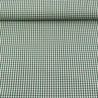 Gardinenstoff Stoff Dekostoff Meterware Kariert GrüN Weiß Ca.0,5Cm