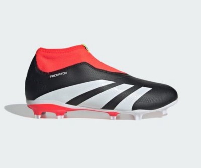 Adidas Predator League LL FG Laceless Soccer Cleats- Men Sz