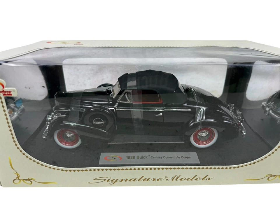 🇺🇸Signature Models 1938 Buick Century Convertible Coupe Black 1:18 B3🇺🇸 - Image 4 of 4