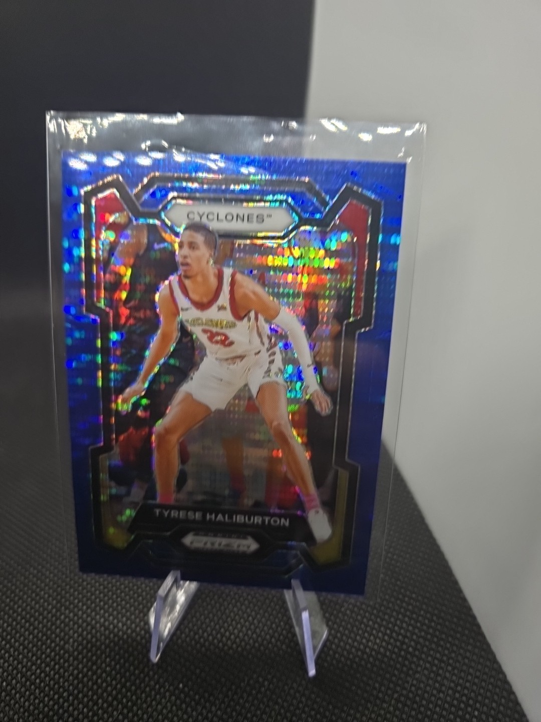 2024 Panini Prizm Draft Picks - Tyrese Haliburton #65 Blue Pulsar Prizm /99