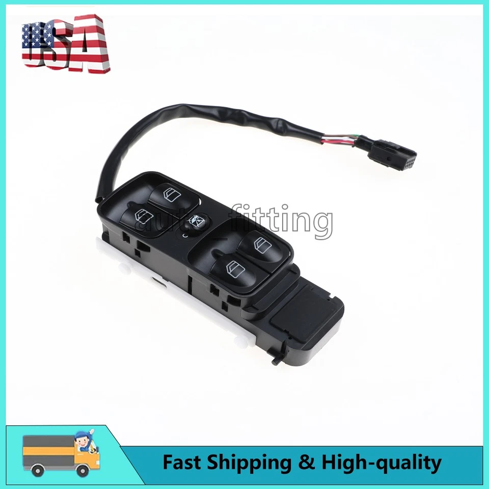 NUEVO Interruptor de ventana eléctrica del conductor delantero izquierdo para Mercedes-Benz G500 G55 AMG G63 AMG Foto 3 de 4