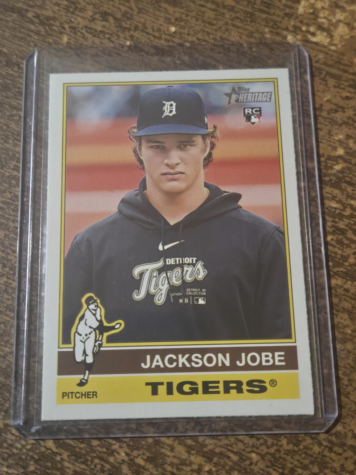 2025 Topps Heritage - Image Variation Jackson Jobe #389 (RC)