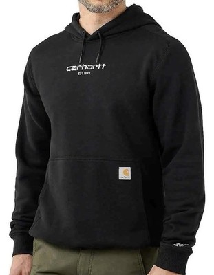 Carhartt Force Lightweight Logo Hoodie, Schwarz. Größe S, nagelneu mit Etikett !