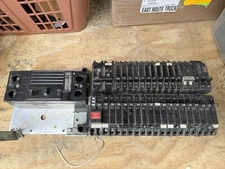 Full Main Panel Board W/ Breakers GE TQD22200 Circuit Breaker 200A 2-Pole 240VAC