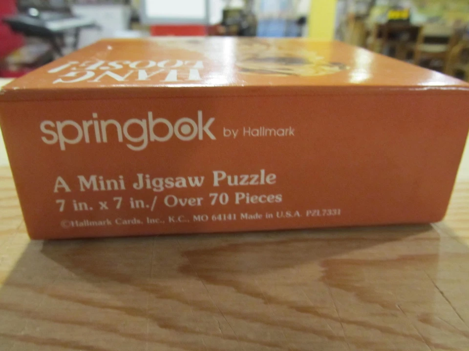 2 Vintage Springbok Mini Puzzles Hang Loose! Dog & Goodie Goodie Gumdrops - Image 3 of 4
