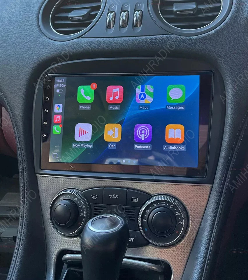 Radio estéreo de coche 9" 4+64G para Mercedes-Benz SL R230 SL350 SL500 2005-2012 NAVEGACIÓN Foto 2 de 4