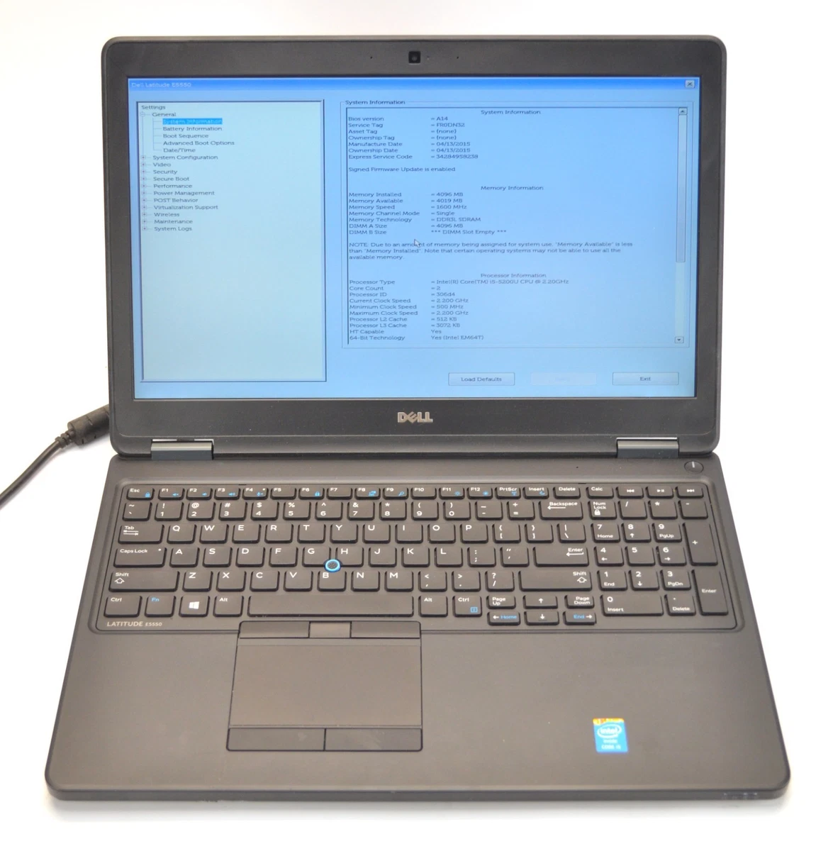 Dell Intel Core i5 5th Gen. 4GB RAM PC Laptops & Netbooks for sale