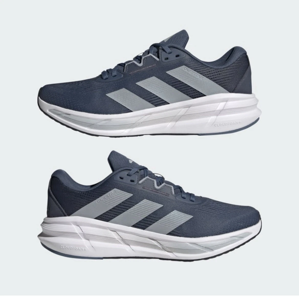 adidas gazelle silver green womens Adidas Questar Trail BB7382 Mens Red Lace Up Lifestyle Sneakers Shoes