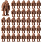 50 Pcs Mini Bigfoot Figurines Gifts Little Sasquatch Bulk Miniature Bigfoot f...