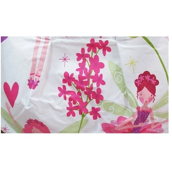 Berceau En Coton Pour Bébé Avec Auvent 220×150 cm Imprimé Fées - Photo 3/3